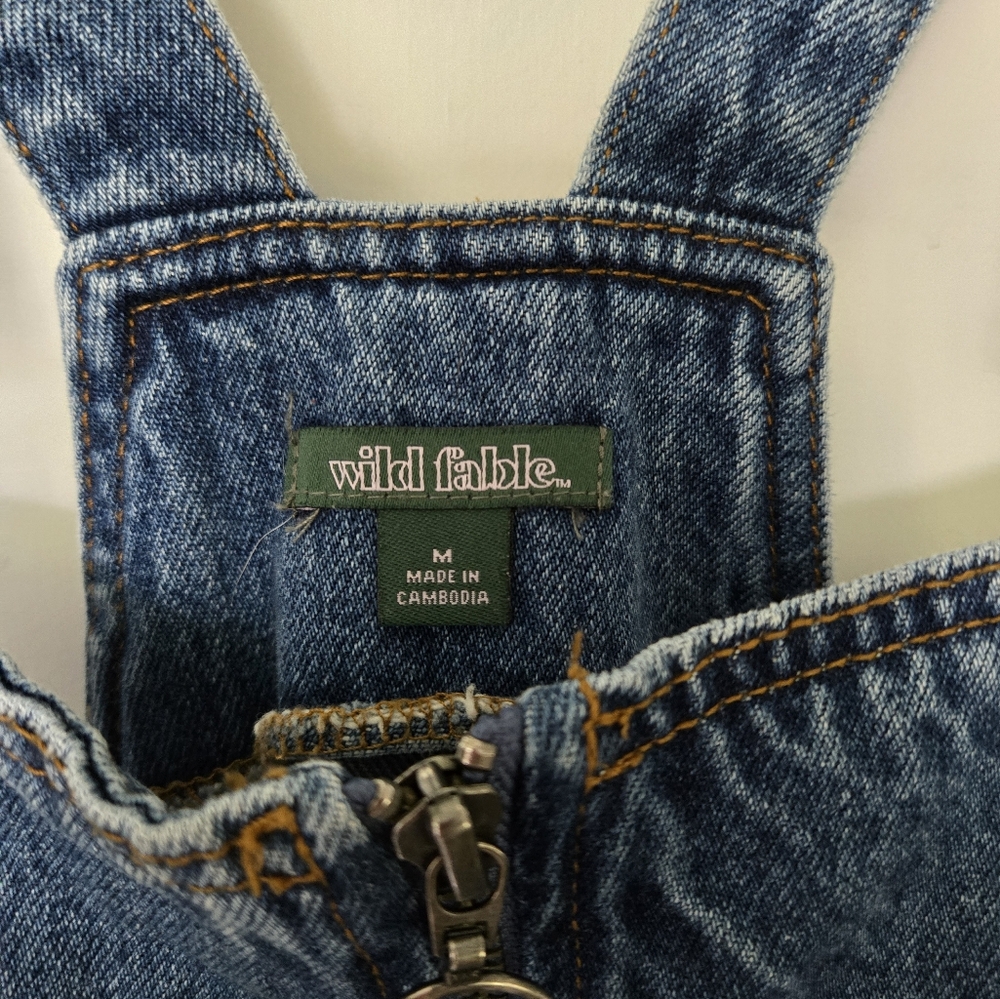 Wild Fable Denim Overall Dress - Picture 2 of 5